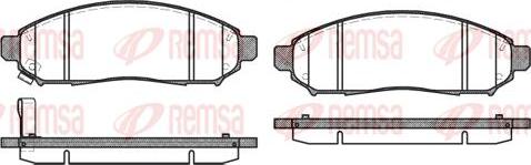 Kawe 1162 01 - Тормозные колодки, дисковые, комплект autospares.lv