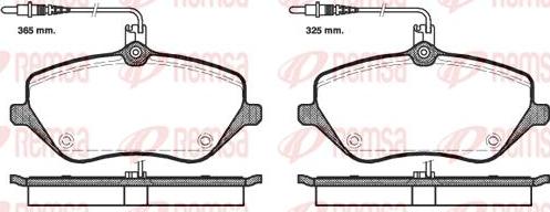 Kawe 1101 04 - Тормозные колодки, дисковые, комплект autospares.lv