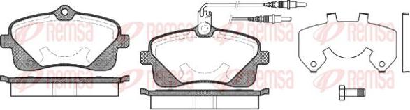 Kawe 1102 02 - Тормозные колодки, дисковые, комплект autospares.lv