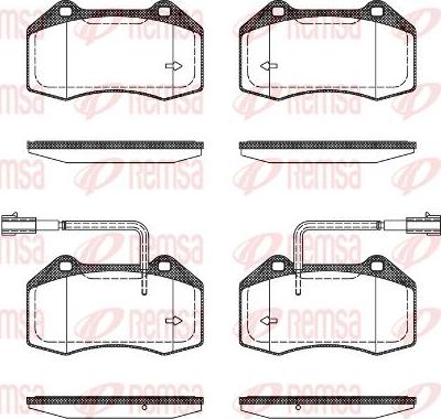 Kawe 1113 22 - Тормозные колодки, дисковые, комплект autospares.lv