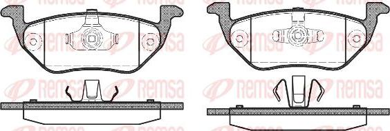 Kawe 1125 00 - Тормозные колодки, дисковые, комплект autospares.lv