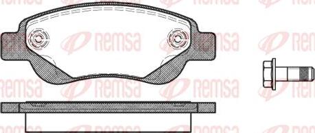 Kawe 1177 00 - Тормозные колодки, дисковые, комплект autospares.lv