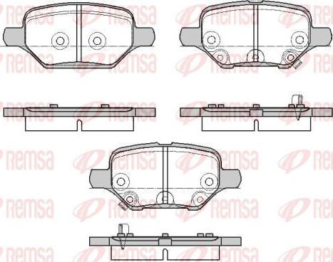 Kawe 1810 02 - Тормозные колодки, дисковые, комплект autospares.lv