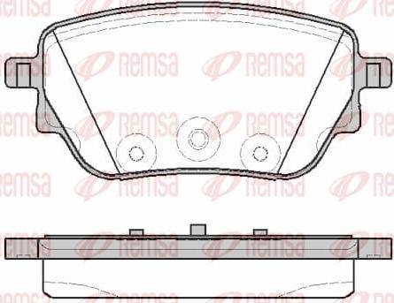 Kawe 1838 00 - Тормозные колодки, дисковые, комплект autospares.lv