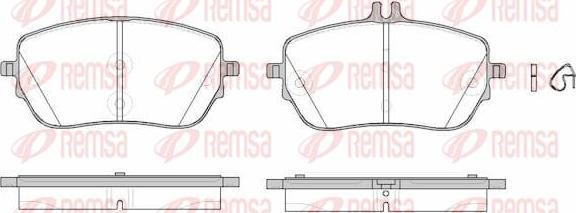 Kawe 1827 00 - Тормозные колодки, дисковые, комплект autospares.lv