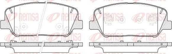 Kawe 1398 12 - Тормозные колодки, дисковые, комплект autospares.lv