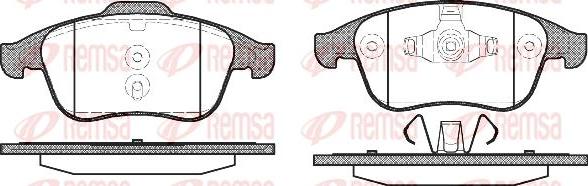 Kawe 1350 00 - Тормозные колодки, дисковые, комплект autospares.lv