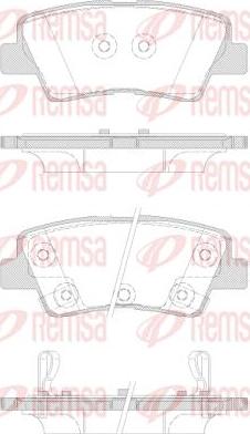 Kawe 1362 42 - Тормозные колодки, дисковые, комплект autospares.lv