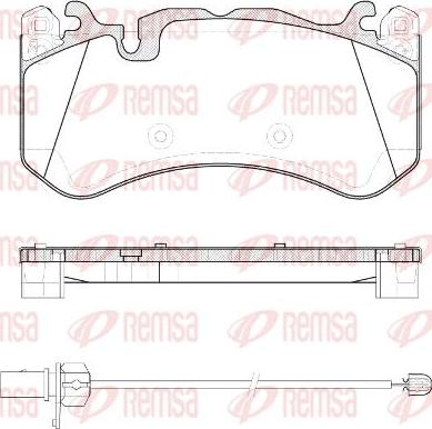 Kawe 1300 30 - Тормозные колодки, дисковые, комплект autospares.lv