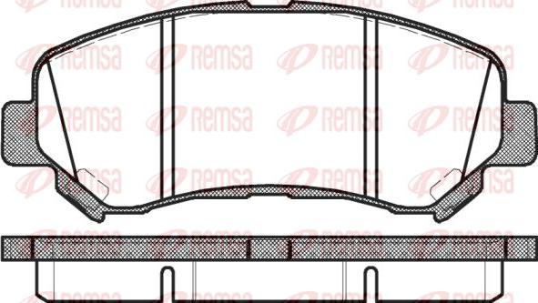 Kawe 1318 00 - Тормозные колодки, дисковые, комплект autospares.lv