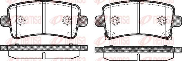 Kawe 1388 04 - Тормозные колодки, дисковые, комплект autospares.lv