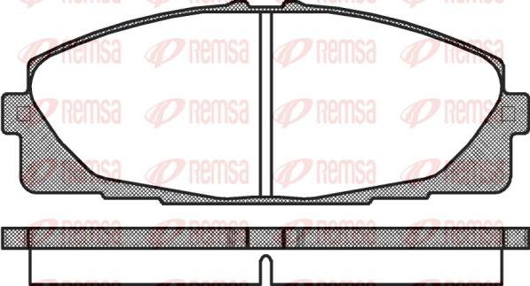 Kawe 1325 00 - Тормозные колодки, дисковые, комплект autospares.lv