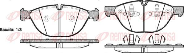 Kawe 1298 00 - Тормозные колодки, дисковые, комплект autospares.lv