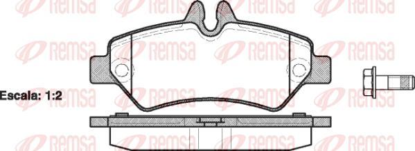 Kawe 1246 00 - Тормозные колодки, дисковые, комплект autospares.lv