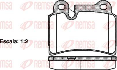 Kawe 1240 00 - Тормозные колодки, дисковые, комплект autospares.lv