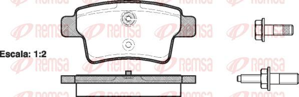 Kawe 1241 00 - Тормозные колодки, дисковые, комплект autospares.lv