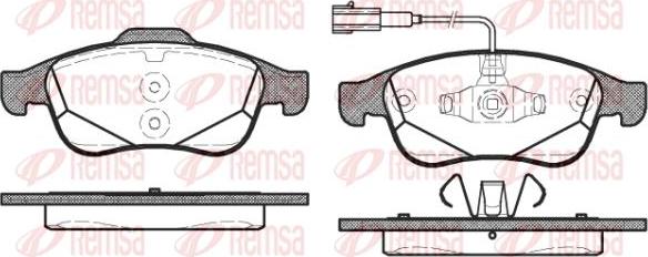 Kawe 1248 02 - Тормозные колодки, дисковые, комплект autospares.lv