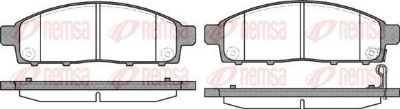 Kawe 1242 00 - Тормозные колодки, дисковые, комплект autospares.lv