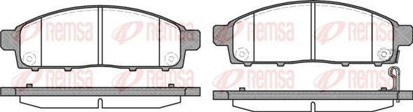 Kawe 1242 01 - Тормозные колодки, дисковые, комплект autospares.lv