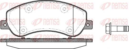 SBS 1502247105 - Тормозные колодки, дисковые, комплект autospares.lv