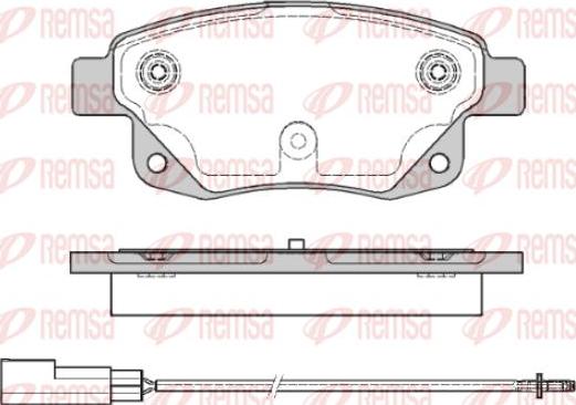 Kawe 1252 01 - Тормозные колодки, дисковые, комплект autospares.lv