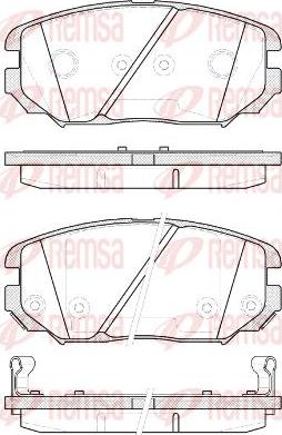 Kawe 1204 12 - Тормозные колодки, дисковые, комплект autospares.lv