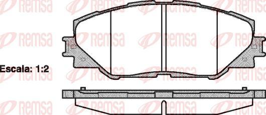 Kawe 1234 00 - Тормозные колодки, дисковые, комплект autospares.lv