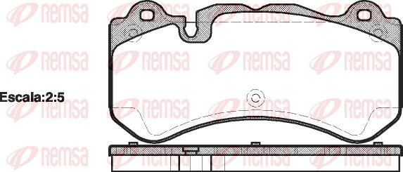 Kawe 1279 00 - Тормозные колодки, дисковые, комплект autospares.lv