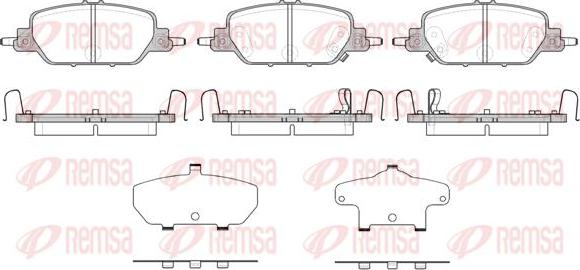 Kawe 1730 02 - Тормозные колодки, дисковые, комплект autospares.lv