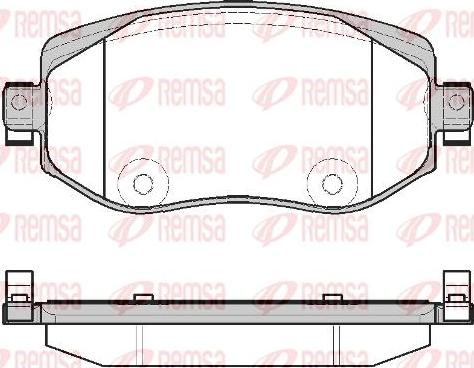 Kawe 1724 08 - Тормозные колодки, дисковые, комплект autospares.lv