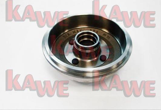 Kawe 7D0541 - Тормозной барабан autospares.lv