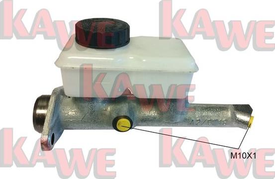 Kawe B1818 - Главный тормозной цилиндр autospares.lv