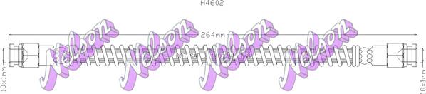 Kawe H4602 - Тормозной шланг autospares.lv