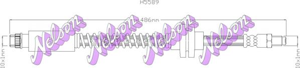 Kawe H5589 - Тормозной шланг autospares.lv