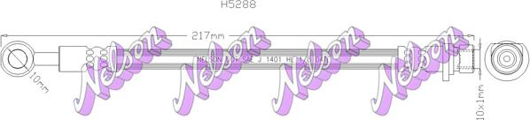 Kawe H5288 - Тормозной шланг autospares.lv