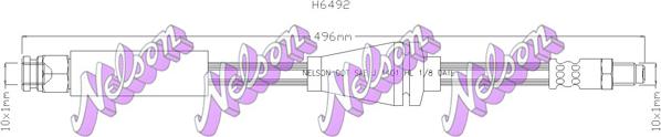 Kawe H6492 - Тормозной шланг autospares.lv