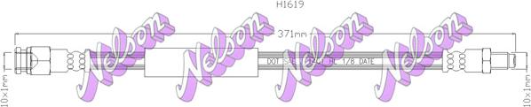 Kawe H1619 - Тормозной шланг autospares.lv