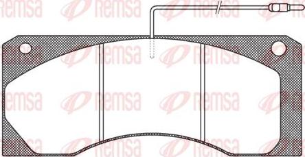 Kawe JCA585.40 - Тормозные колодки, дисковые, комплект autospares.lv