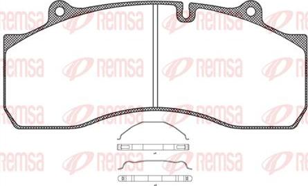 Kawe JCA1073.00 - Тормозные колодки, дисковые, комплект autospares.lv