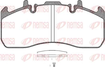 Kawe JCA1317.00 - Тормозные колодки, дисковые, комплект autospares.lv