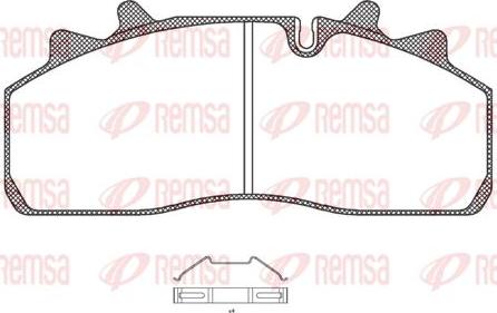 Kawe JCA1254.00 - Тормозные колодки, дисковые, комплект autospares.lv