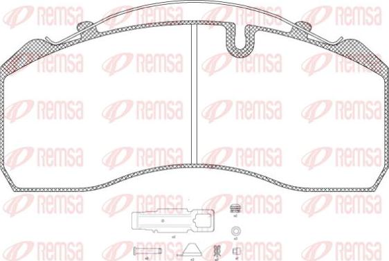 Kawe JCA814.80 - Тормозные колодки, дисковые, комплект autospares.lv