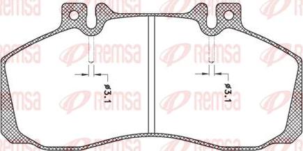 Kawe JCA245.00 - Тормозные колодки, дисковые, комплект autospares.lv