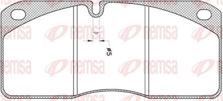 Kawe JCA278.21 - Тормозные колодки, дисковые, комплект autospares.lv