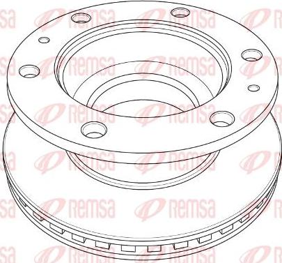 Kawe NCA1197.20 - Тормозной диск autospares.lv