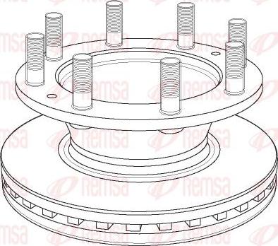 CAR FCR 239A - Тормозной диск autospares.lv