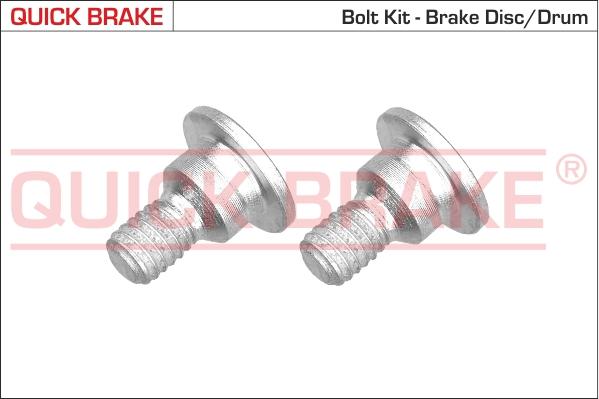 Kawe Q 11660K - Болт, диск тормозного механизма autospares.lv