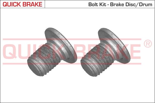 Kawe Q 11661K - Болт, диск тормозного механизма autospares.lv