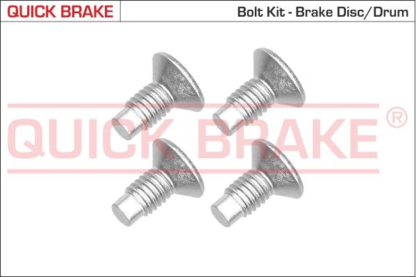 Kawe Q 11663K - Болт, диск тормозного механизма autospares.lv