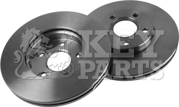 Key Parts KBD4451 - Тормозной диск autospares.lv